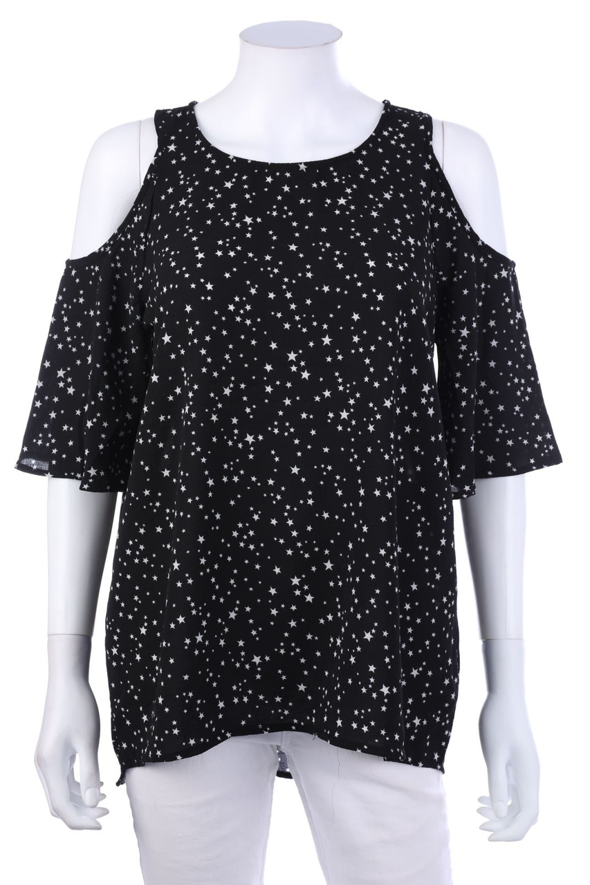 G!na - Kurzarm-Bluse - S