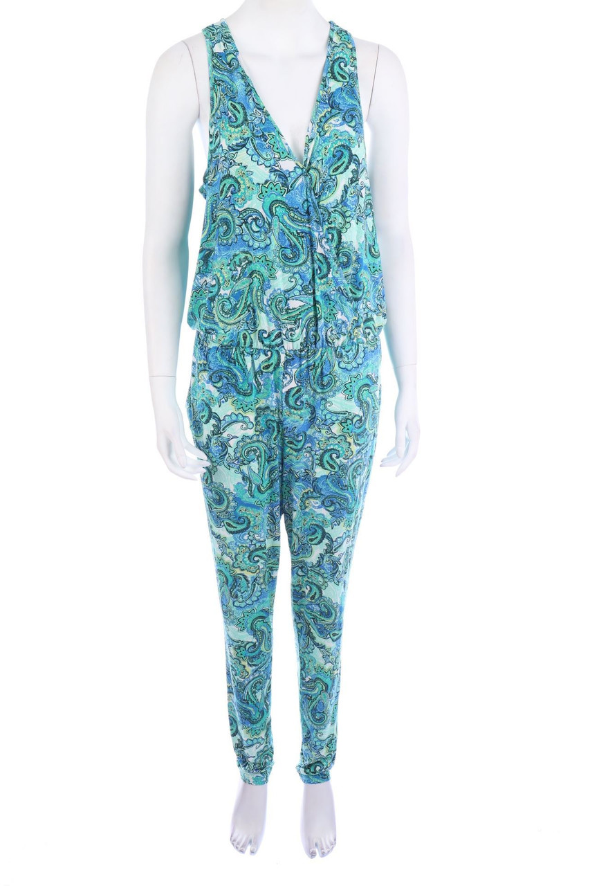 UNITED COLORS OF BENETTON - Jumpsuit with Paisley Print - L