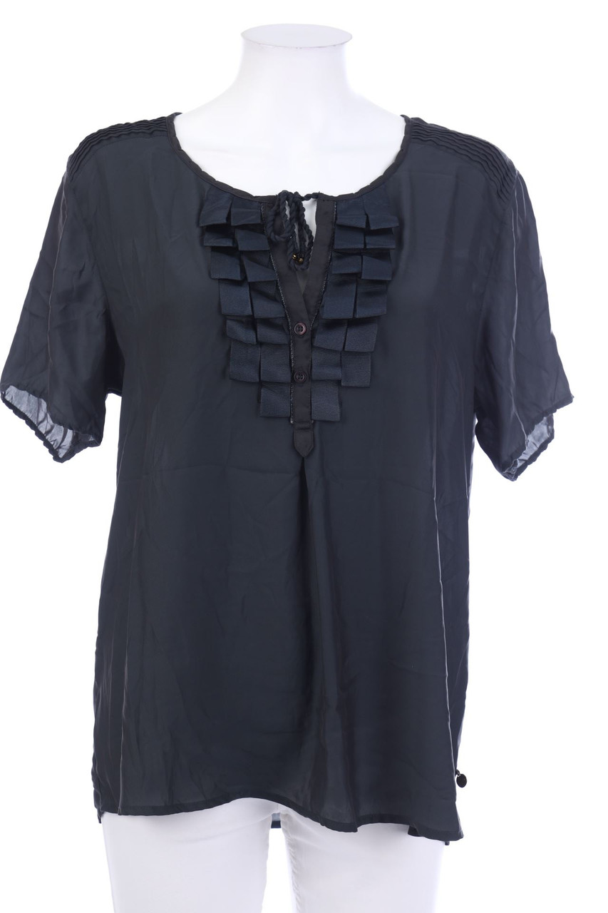MAISON SCOTCH - Kurzarm-Bluse - XL