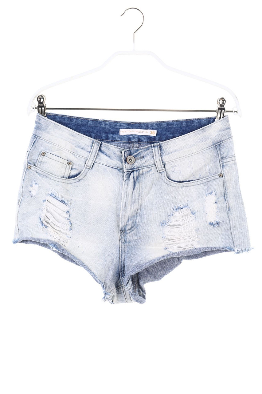 OXXY - Destroyed Jeans-Shorts - S