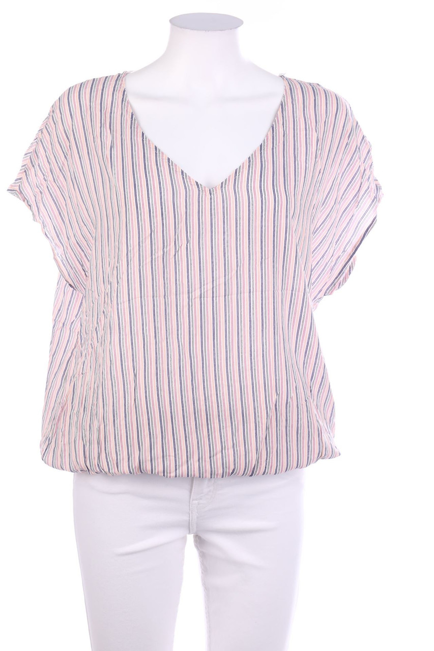 ESPRIT - Kurzarm-Bluse aus Viskose - L