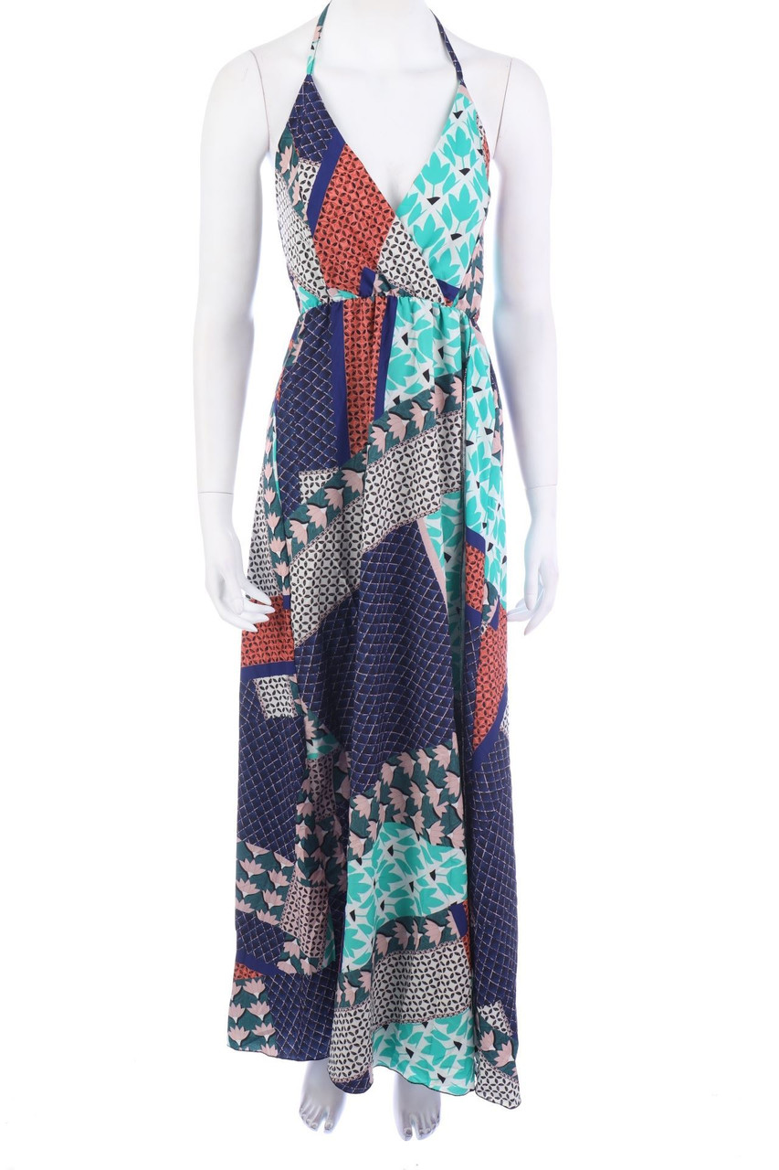 No Label - Dress with Wrap-Effect - S