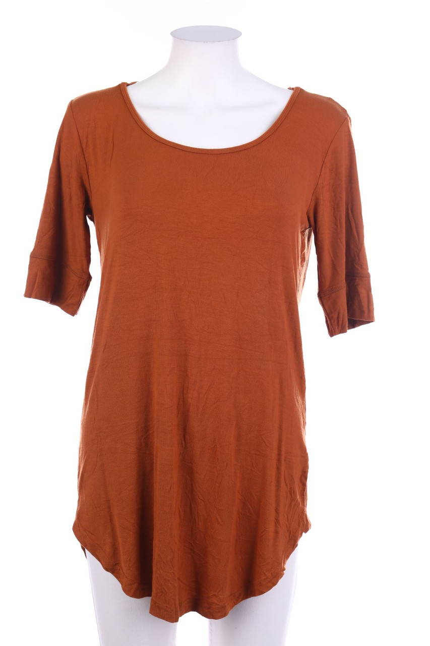 COLOURS OF THE WORLD - Kurzarm-Shirt aus Viskose-Mix - S