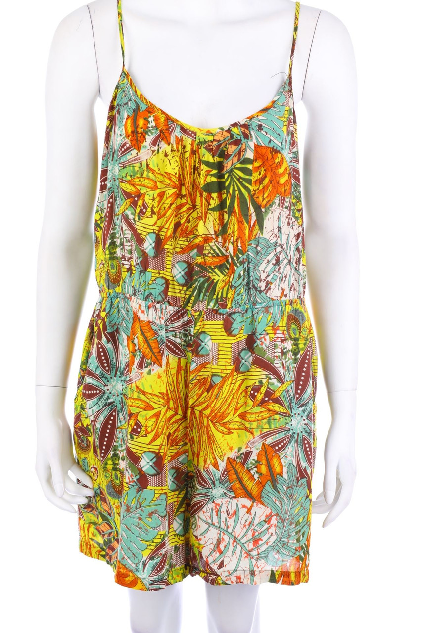 INDISKA - dress with Tropical Print - L