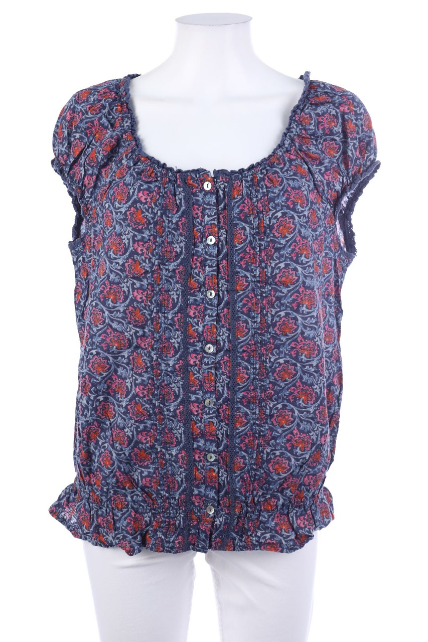 H&M - Kurzarm-Bluse - 2XL