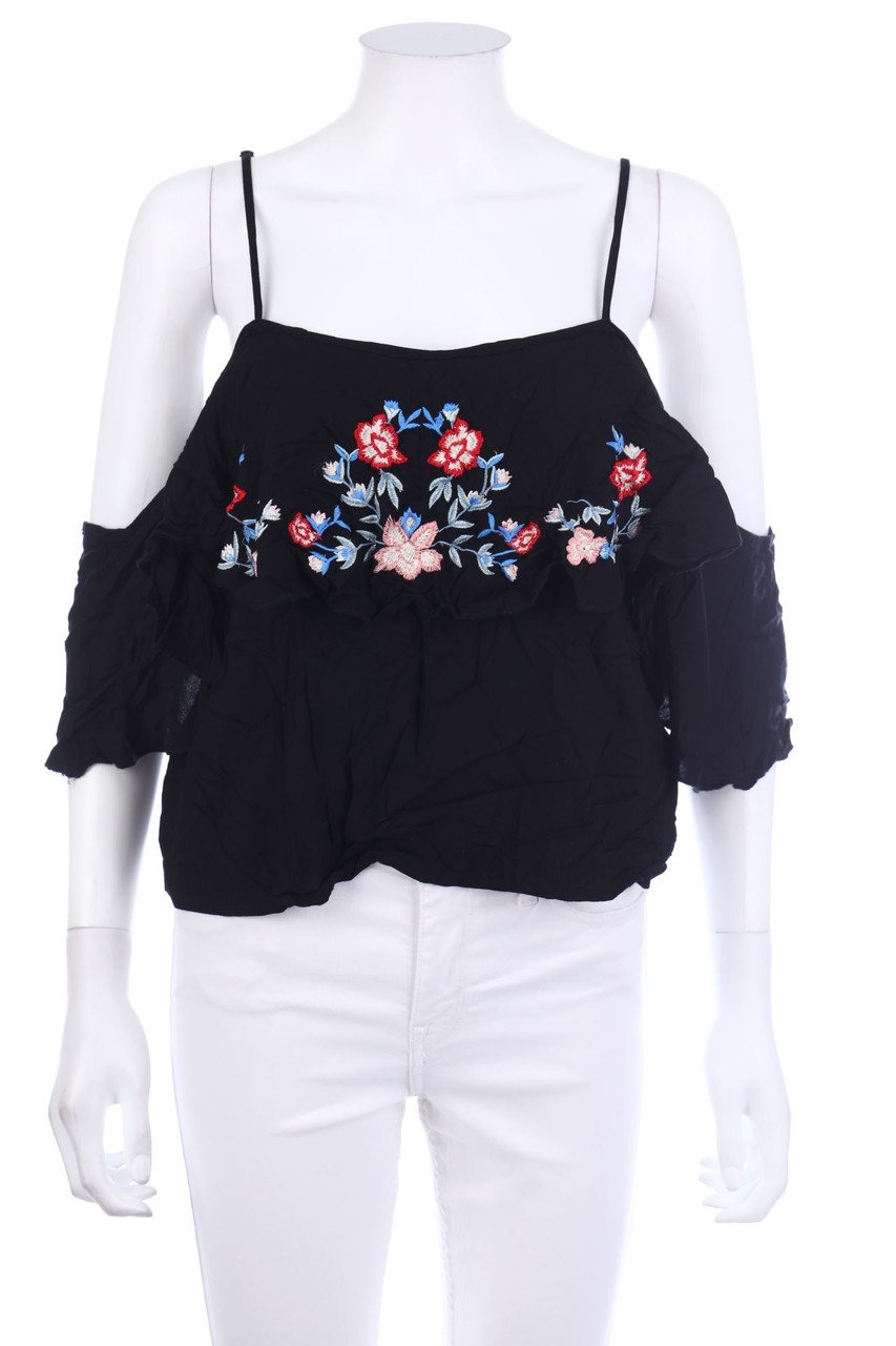 even&odd - Embroidered Shirt - M