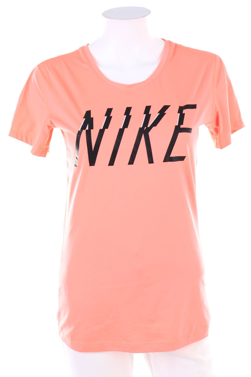 NIKE - Sport-Shirt with Logo-Print - L
