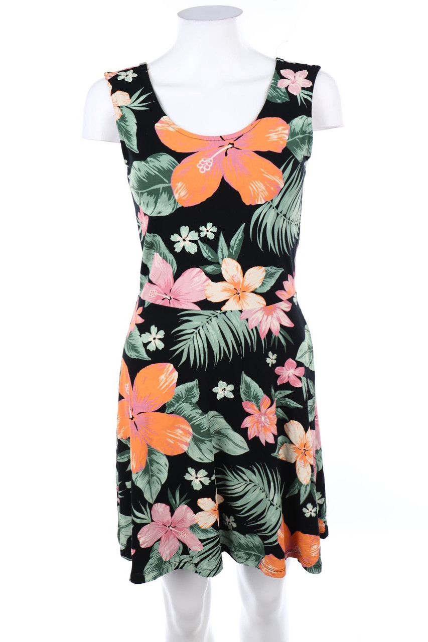 CLOCKHOUSE by C&A - Skater-Kleid mit Blumen-Print - S