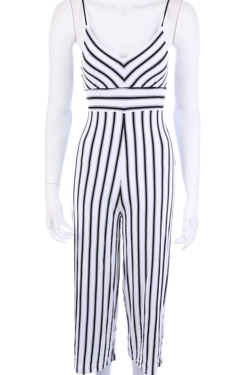 zebra - Jumpsuit with Stripes - XS