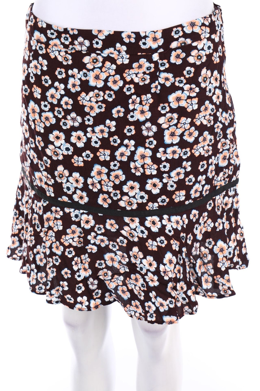 NAF NAF - Volants-Minirock mit Blumen-Print - D 40