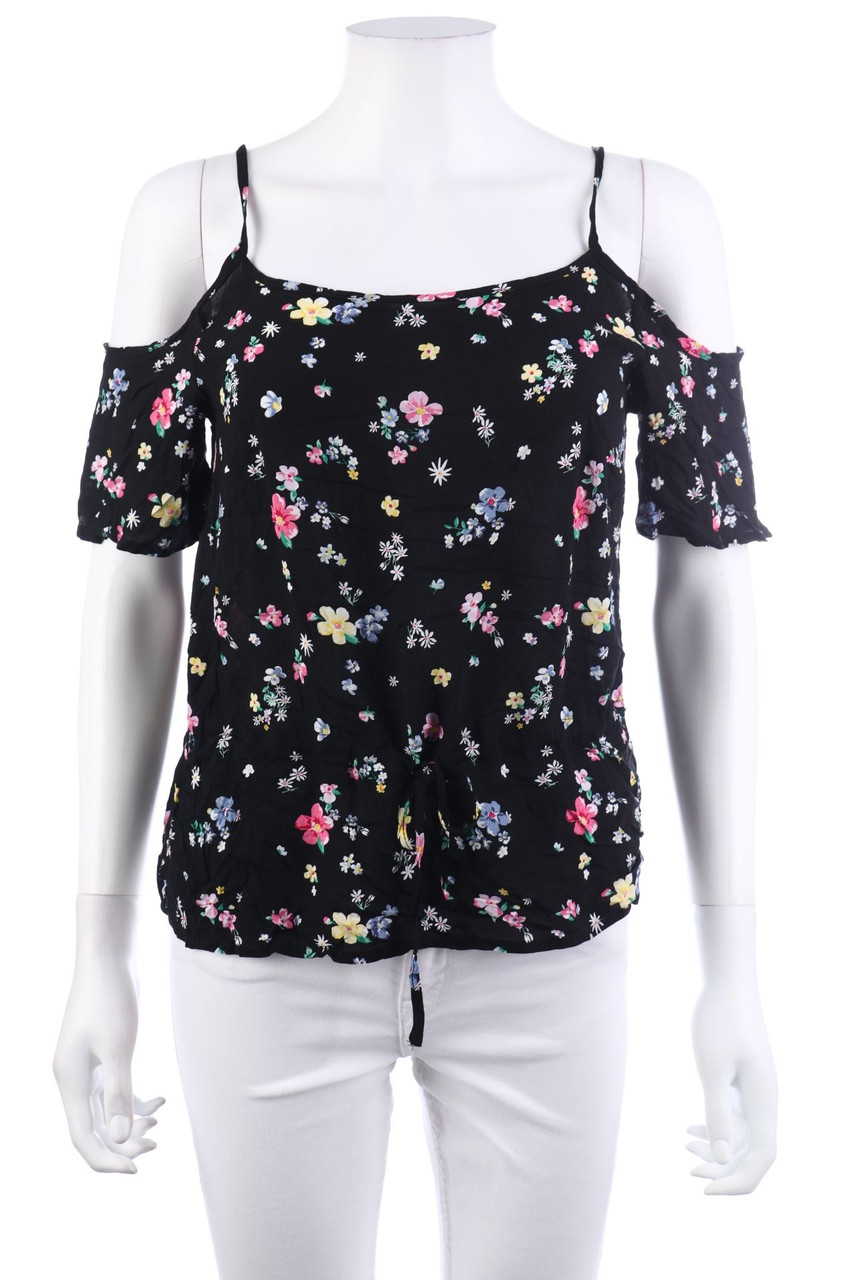 page one - Top mit Blumen-Print - XS