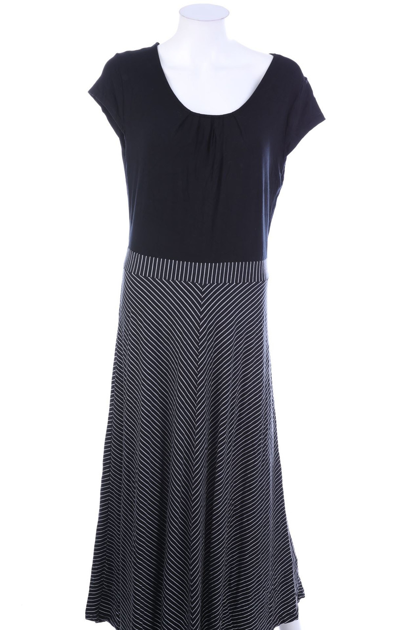 ANNA FIELD - Maxi Dress with Stripes - XL