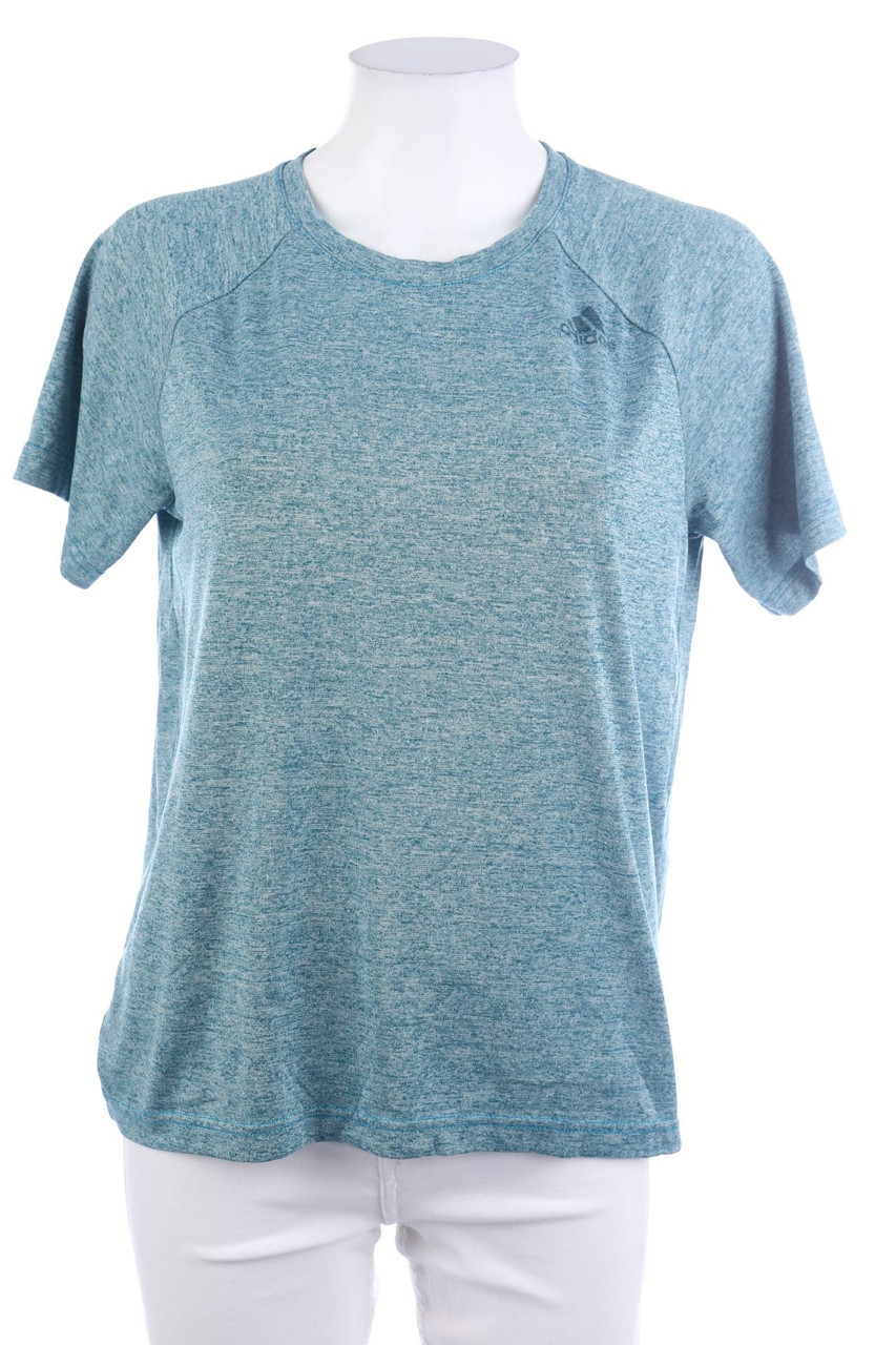 adidas - Sport-Shirt with Logo-Print - S