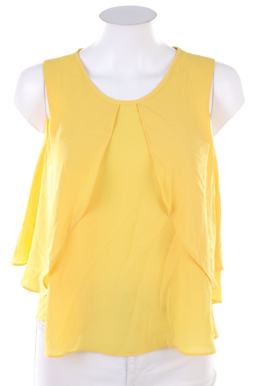 ZARA - Blusentop mit Volants - XS