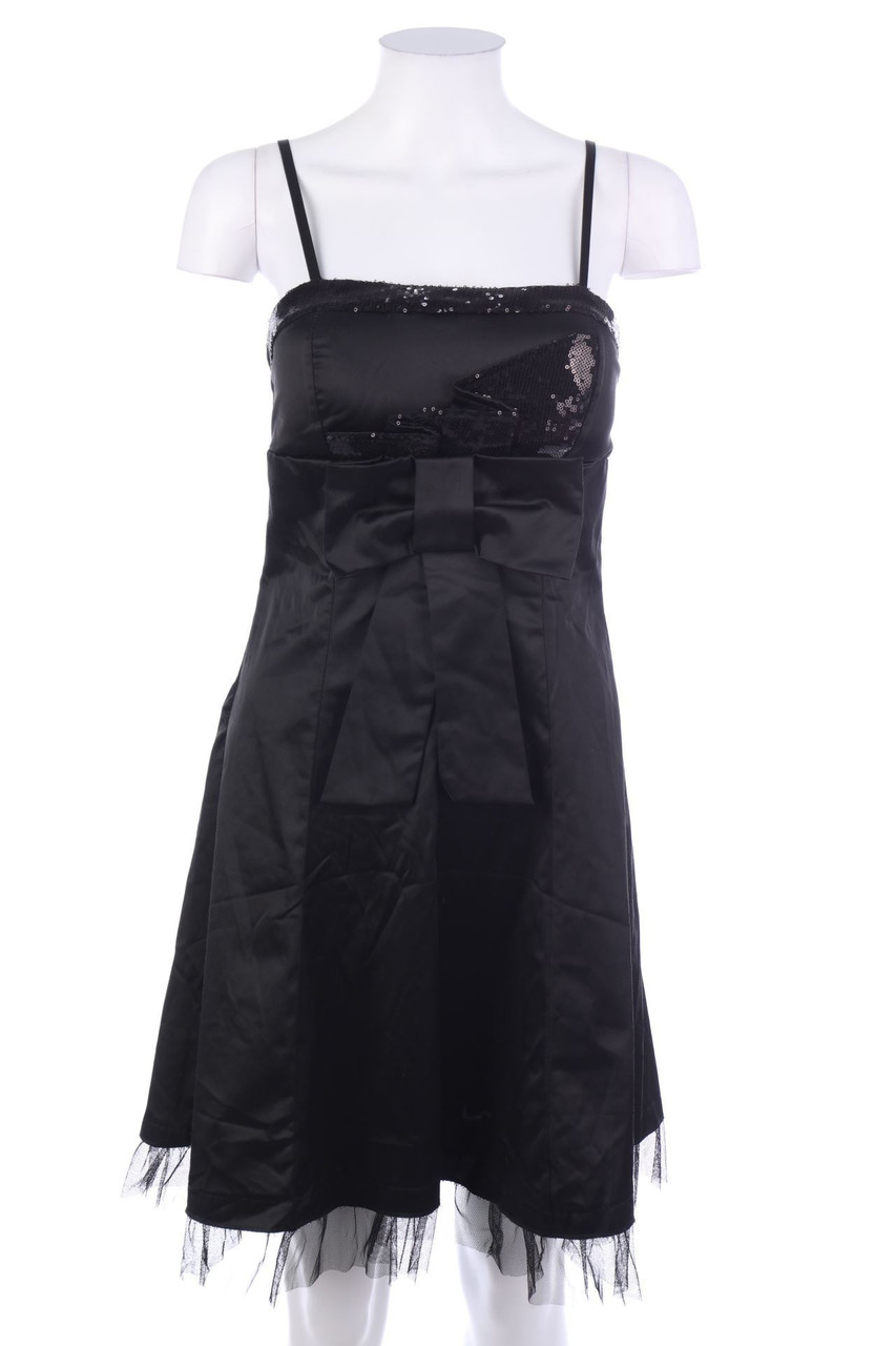 Ohne Label - Cocktailkleid mit Pailletten - M