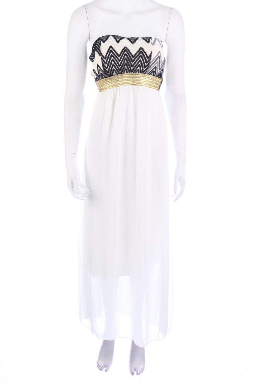 No Label - Maxi Dress with Chiffon - XS