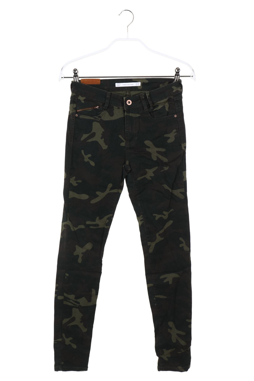 ZARA - Camouflage-skinny jeans - XS