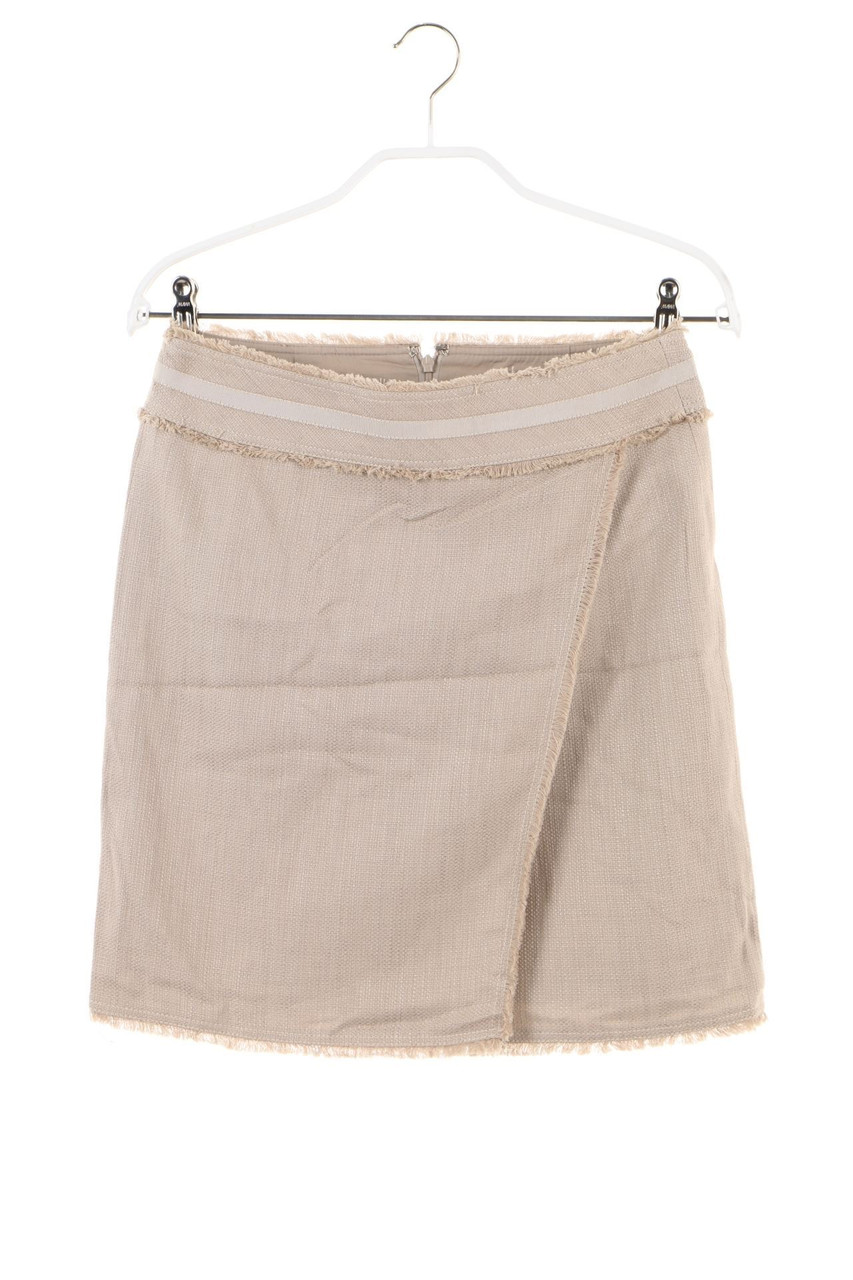 ANN TAYLOR PETITE - Skirt with Wrap-Effect with Fringes - D 32