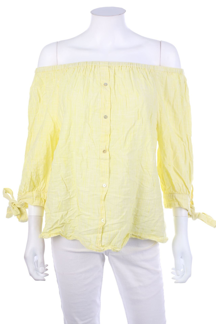 ESPRIT - Carmen-Bluse aus Baumwolle - M