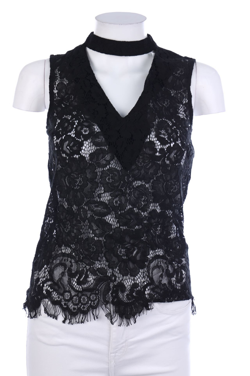 NEW LOOK - Spitzen-Blusentop - XS