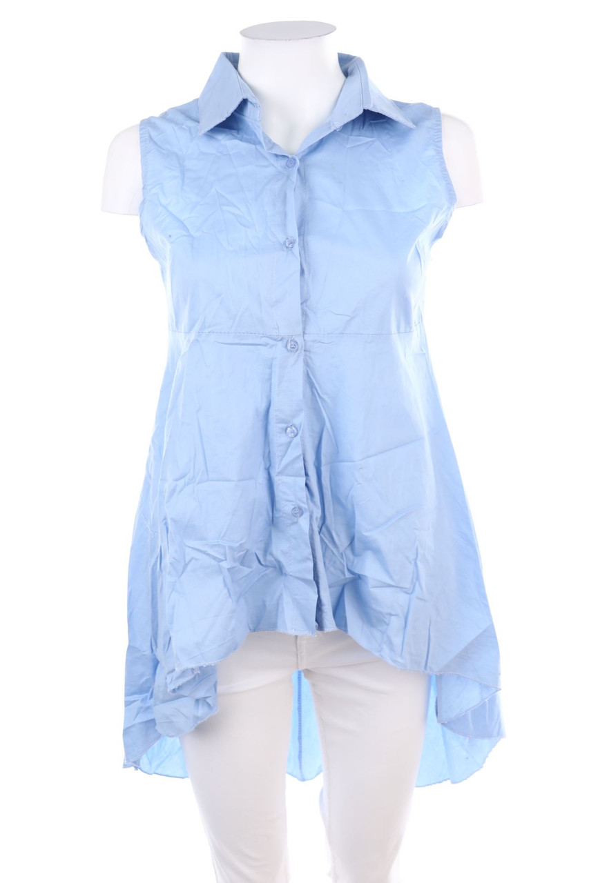 No Label - Vokuhila-Blouse Top - S