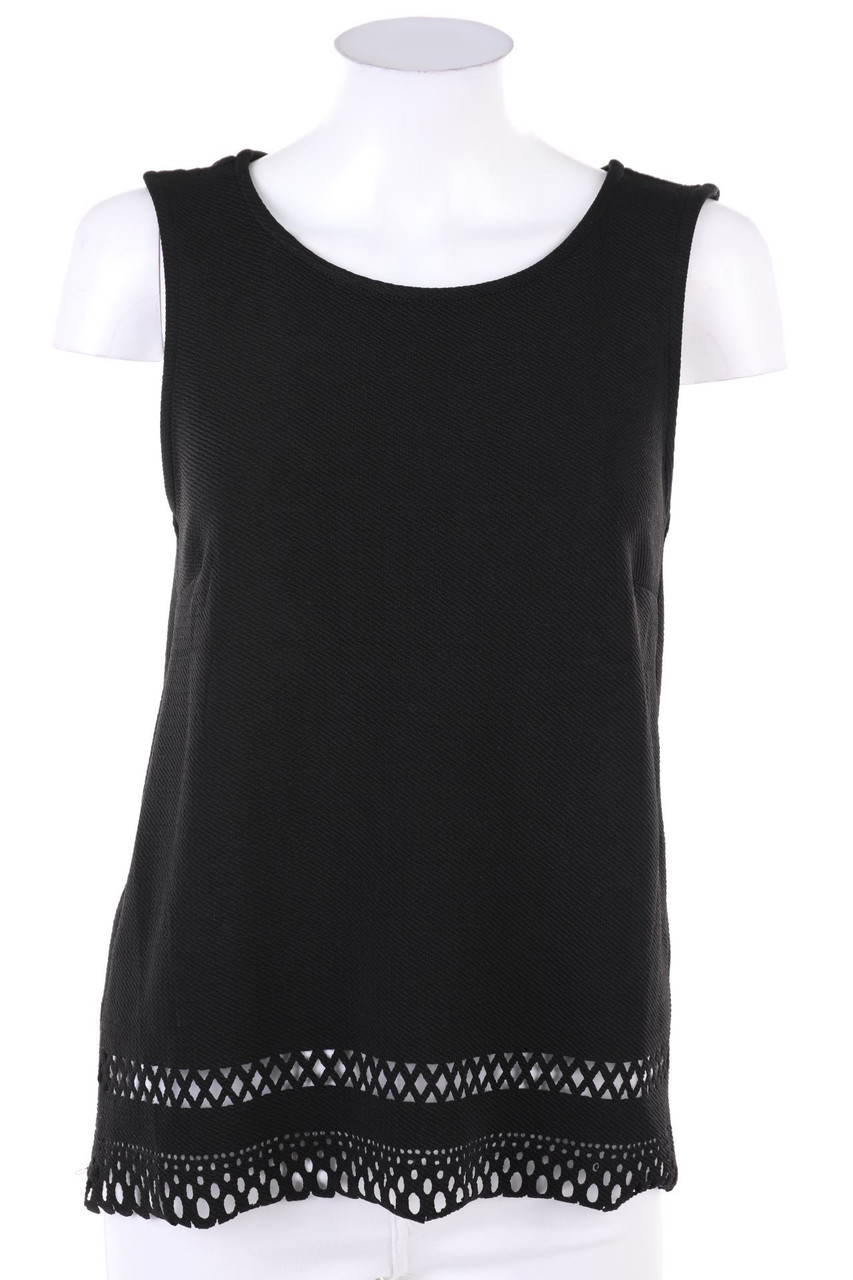 No Label - Blouse Top with Cut-outs - S