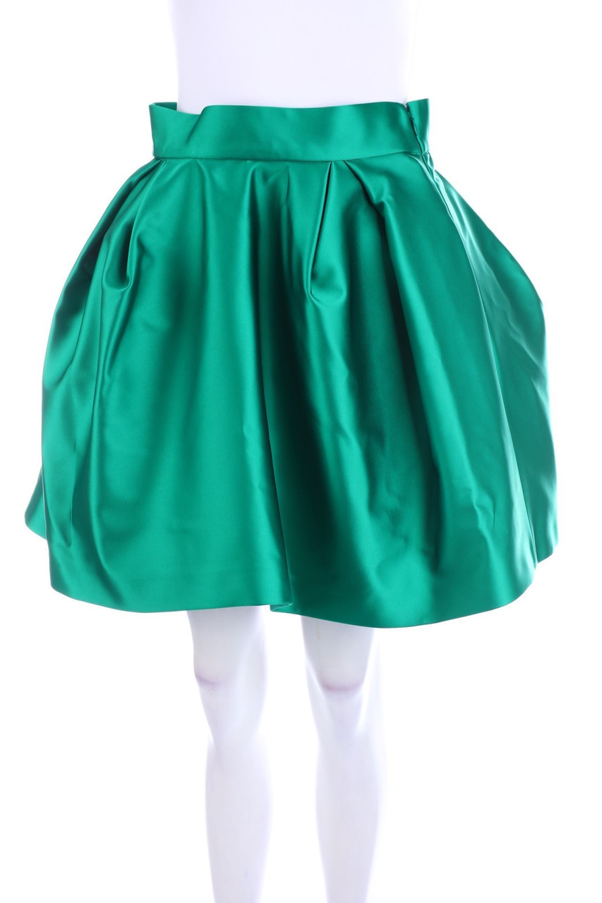 Simona Corsellini - Satin Pleated-Skirt - D 38