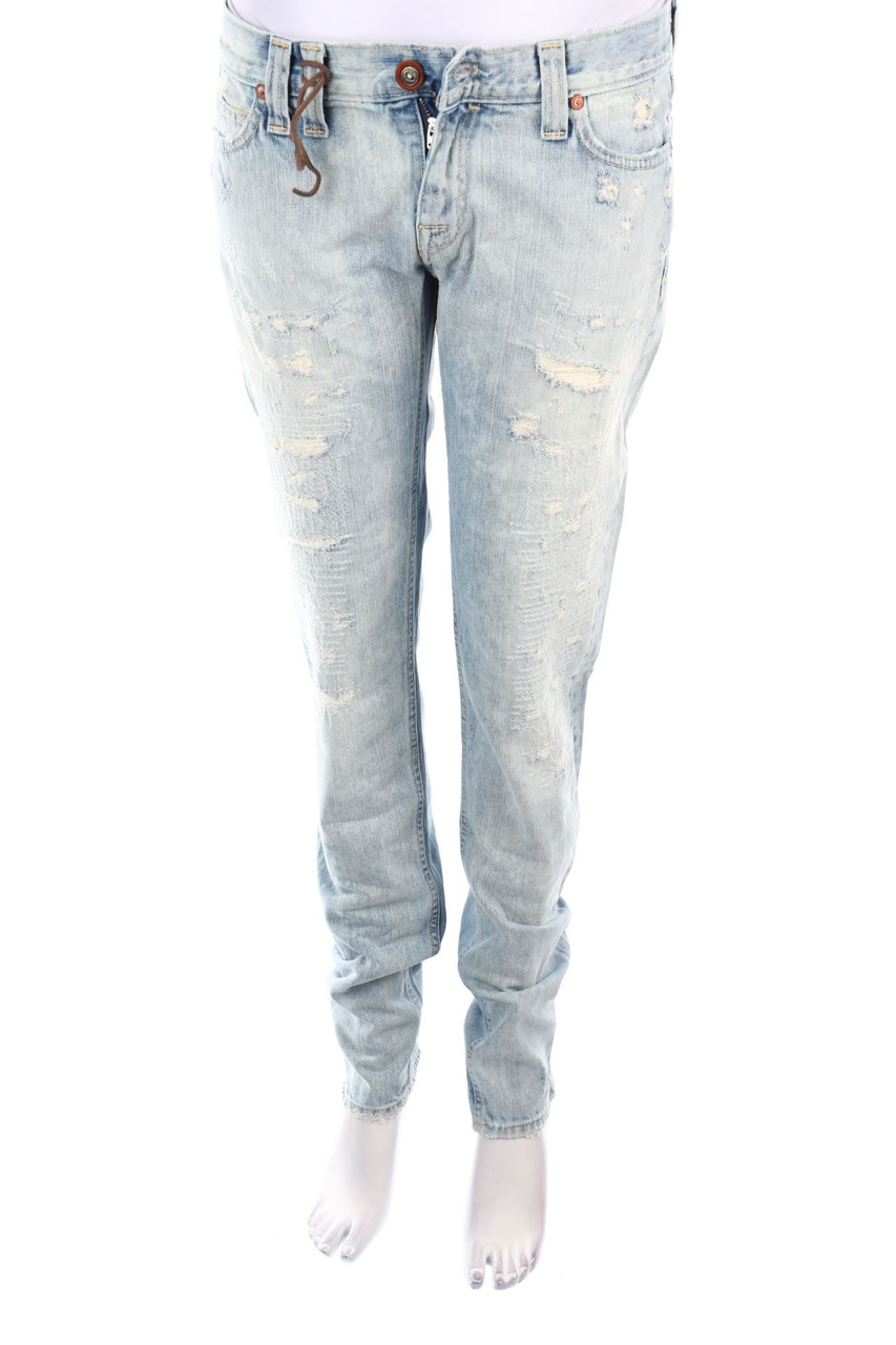 PROTO CYCLE LAB. - Destroyed-Slim Jeans - W29