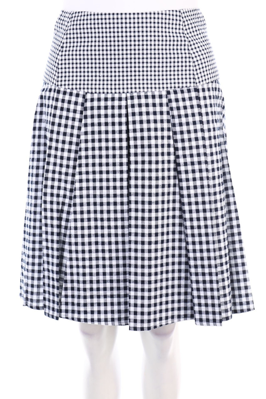 MICHAEL MICHAEL KORS - Pleated-Skirt, Checked - D 30