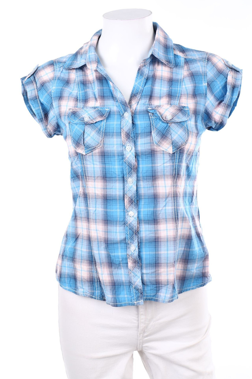 H&M - Hemd-Bluse mit kurzem Ärmel - XS