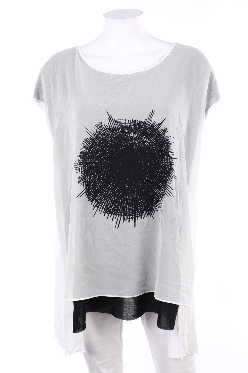 Kasha - Shortsleeve-Shirt with Print - 3XL