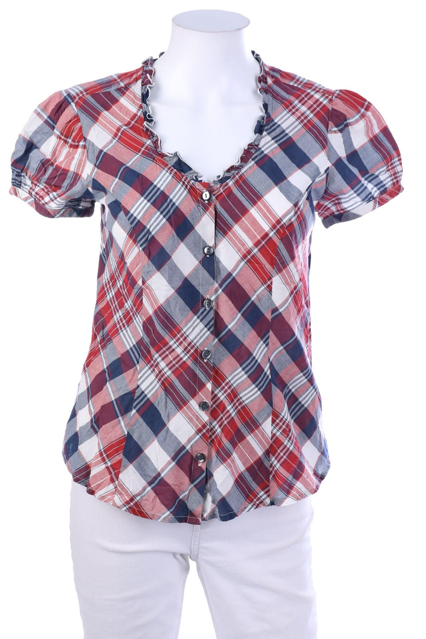 TOMMY HILFIGER - Kurzarm-Bluse - S
