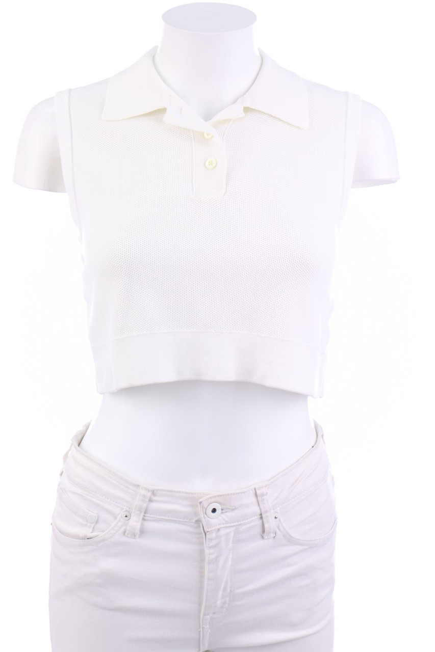 NEIL BARRETT - sleeveless polo shirt - S