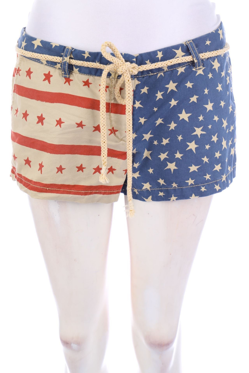 MAISON SCOTCH - Jeans-Shorts mit Print - W29