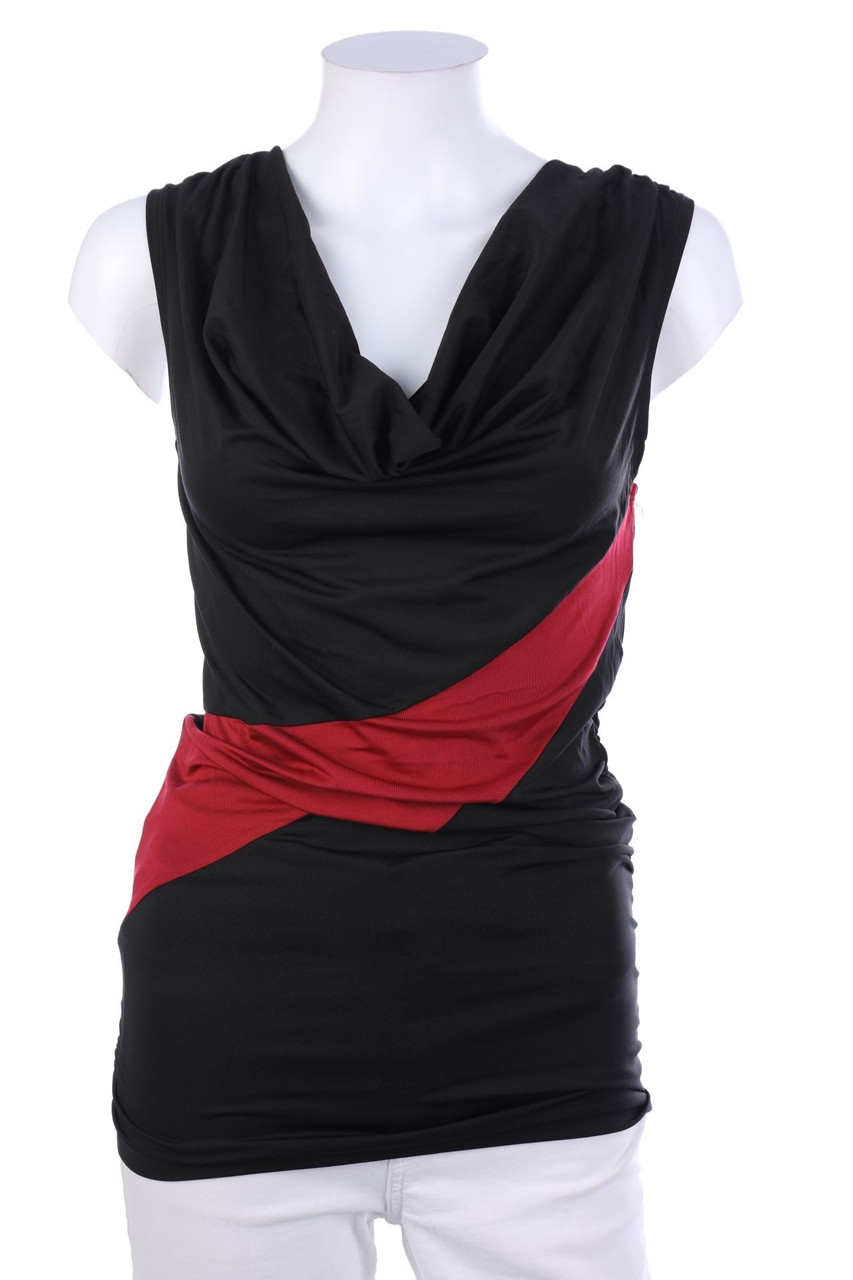 Forever - Top mit Wasserfall-Ausschnitt - S