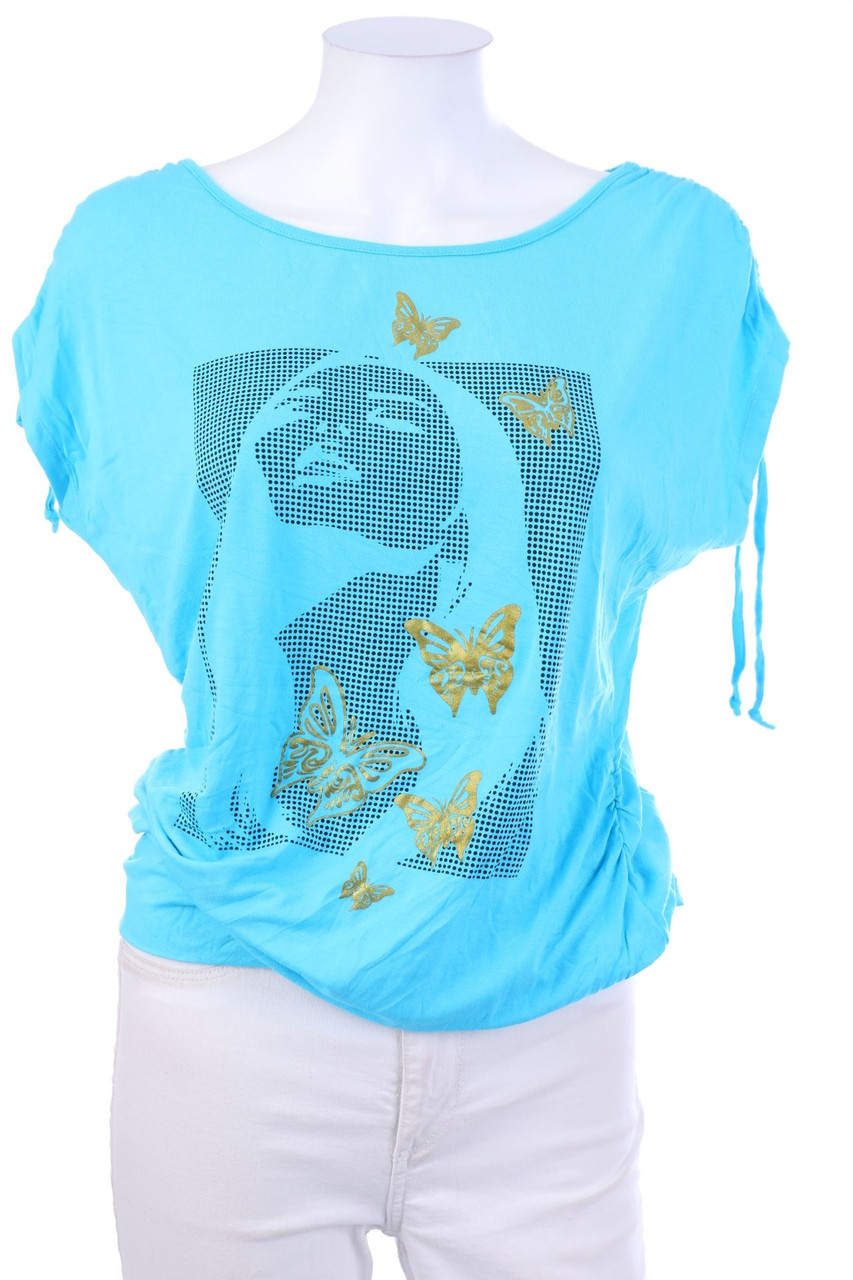 VERT de RAGE - Kurzarm-Shirt mit Print - M