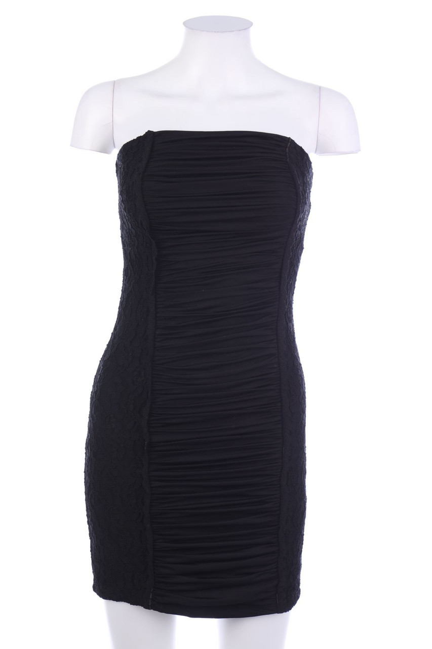 Ohne Label - Kleid mit Spitze - XS