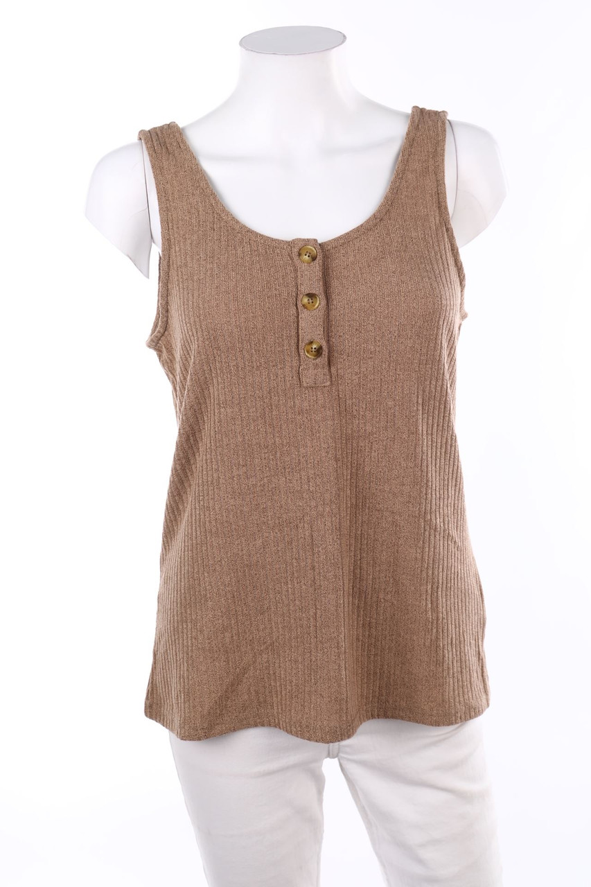 Blend She - Top with Buttons - L