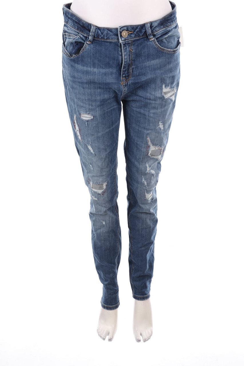 C&A - Distressed Straight Cut Jeans - M