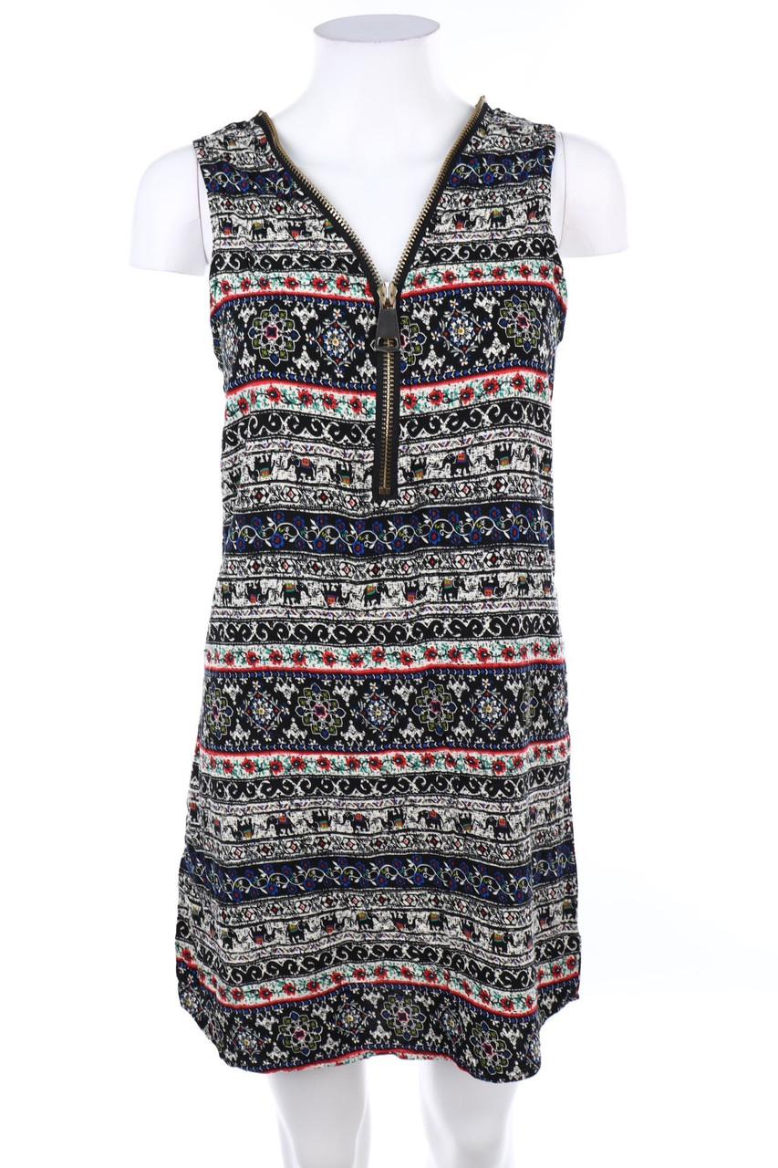 MISS SARA FASHION - Mini Dress with Print - XS