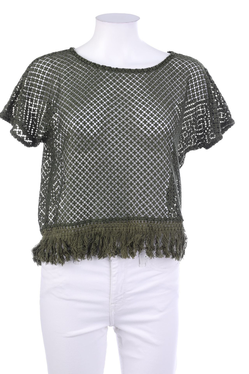 MANGO - Kurzarm-Shirt - S