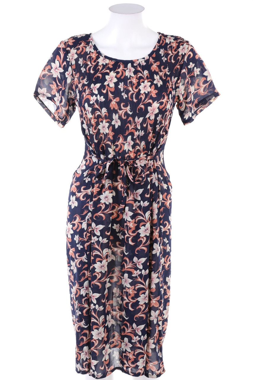 No Label - dress with Flower Print - S