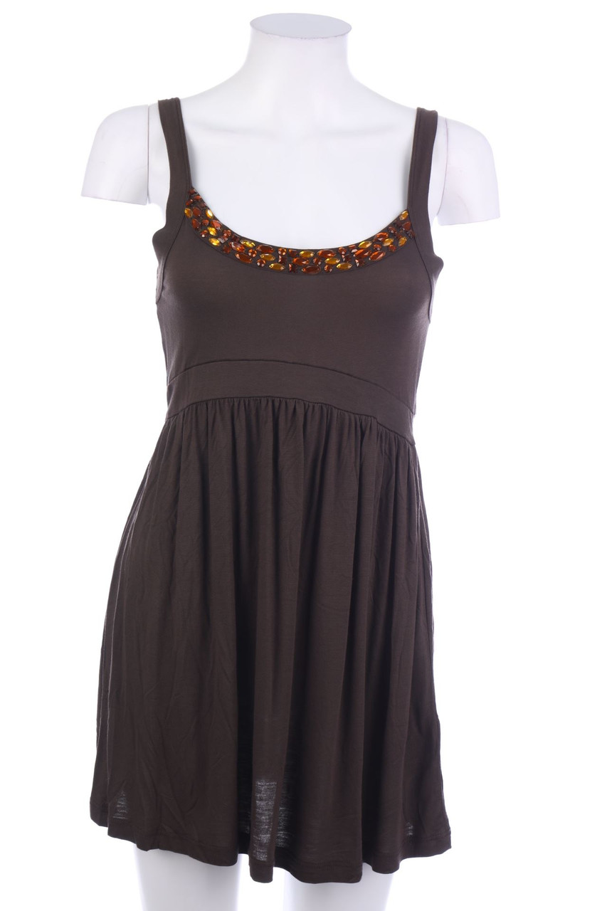 H&M - Minikleid mit Strass-Steinen - S