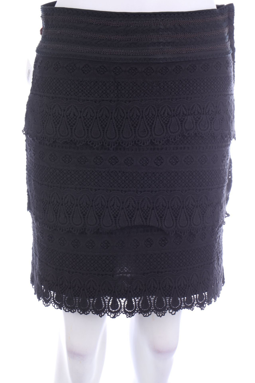 MISS CAPTAIN - Spitzen-Rock im Layer Look - S