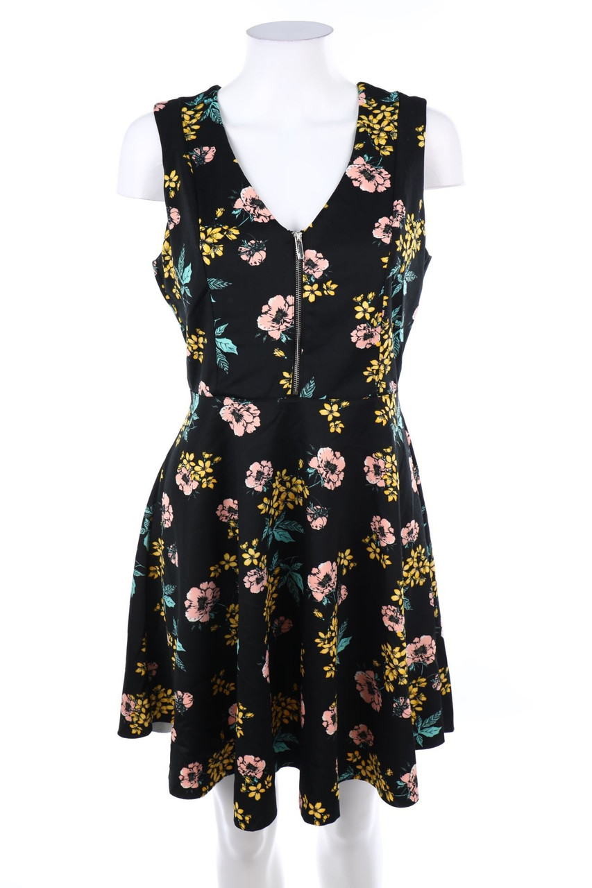 No Label - Dress with Flower Print - M