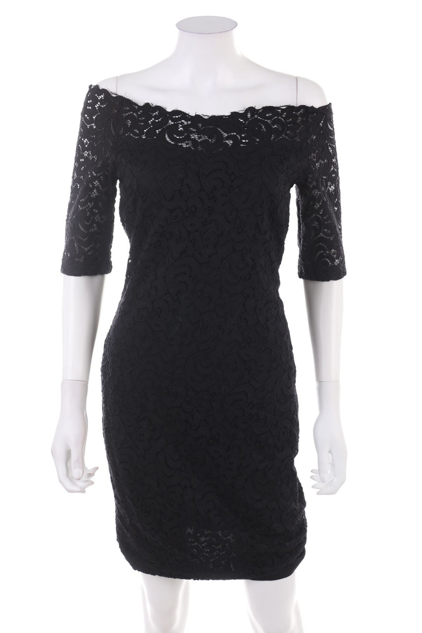 orsay - Carmen-Kleid aus Spitze - M