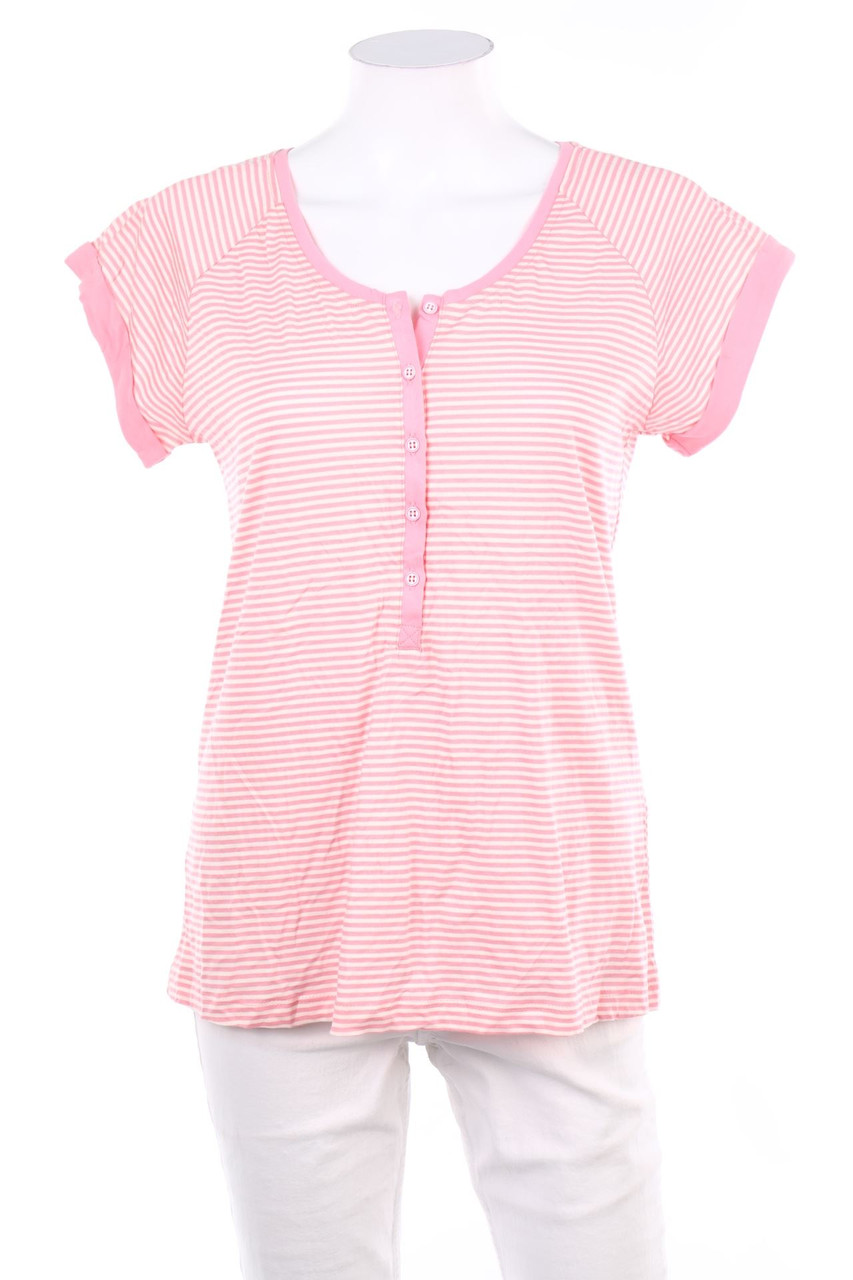 SECONDHAND - Shortsleeve-Shirt with Stripes - M