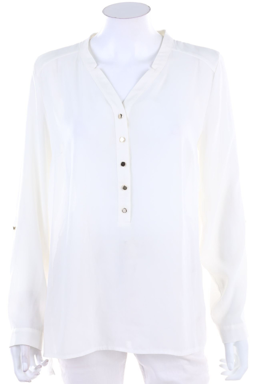 CANDA by C&A - Hemd-Bluse mit Roll-up-Manschette - D 44