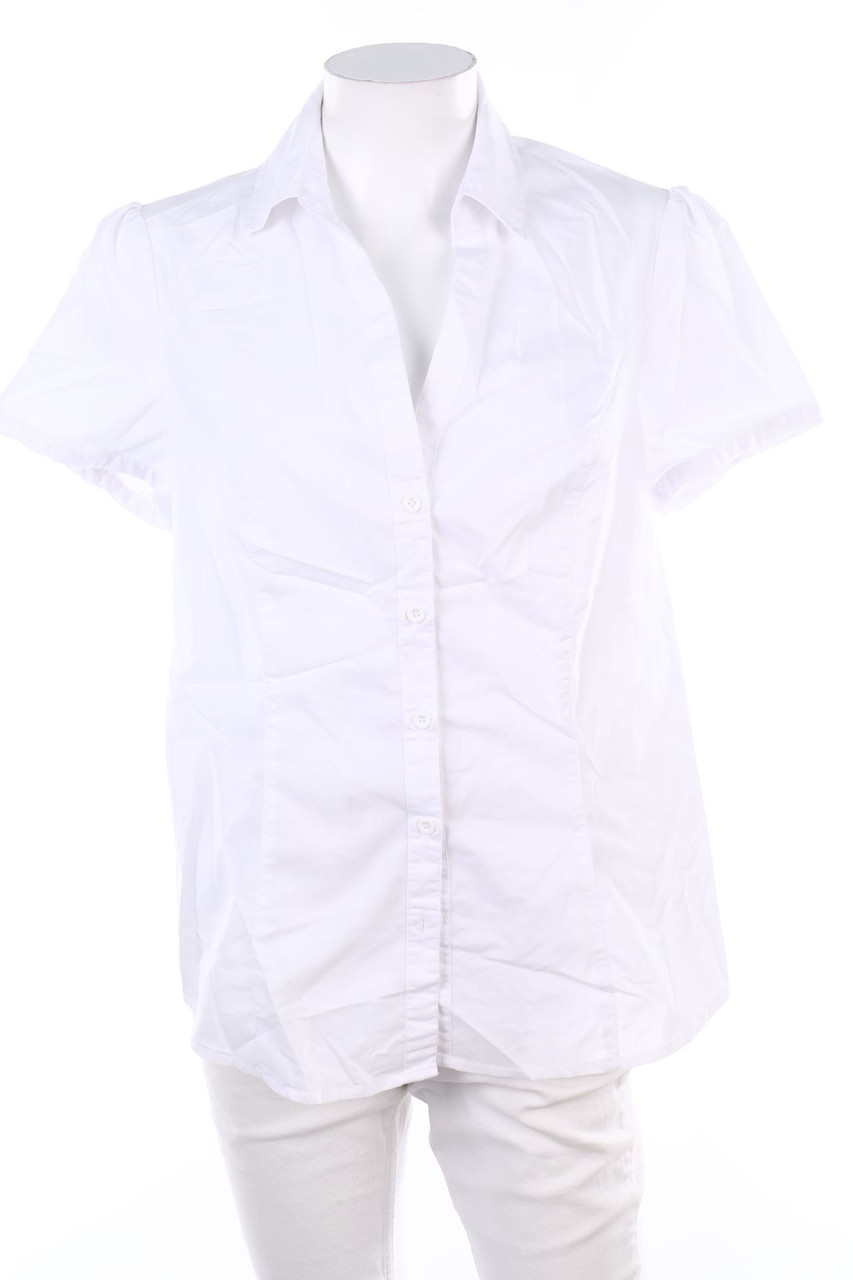 SECONDHAND - Shortsleeve Blouse with Cotton - XL