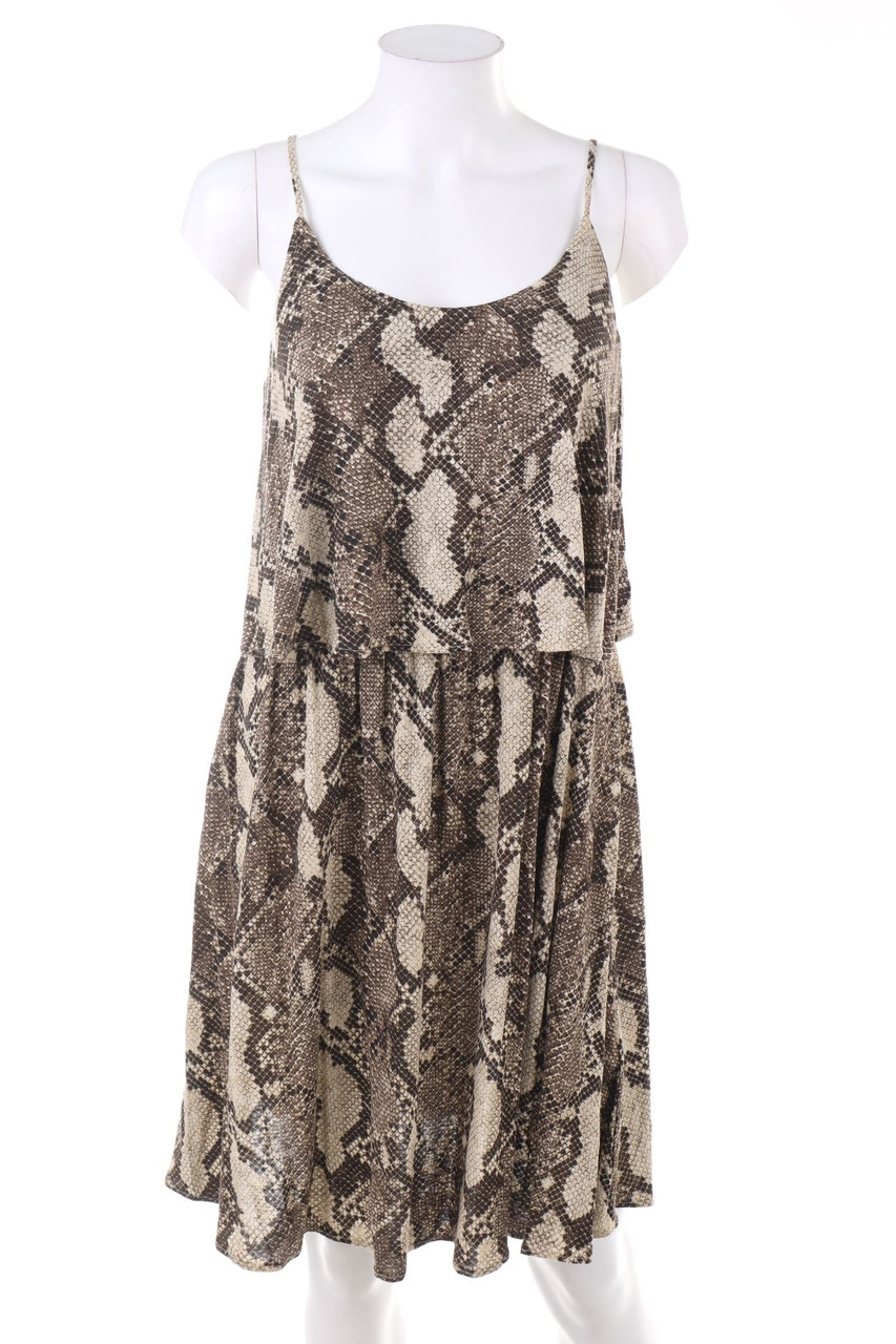 H&M - Kleid mit Animal-Print - M